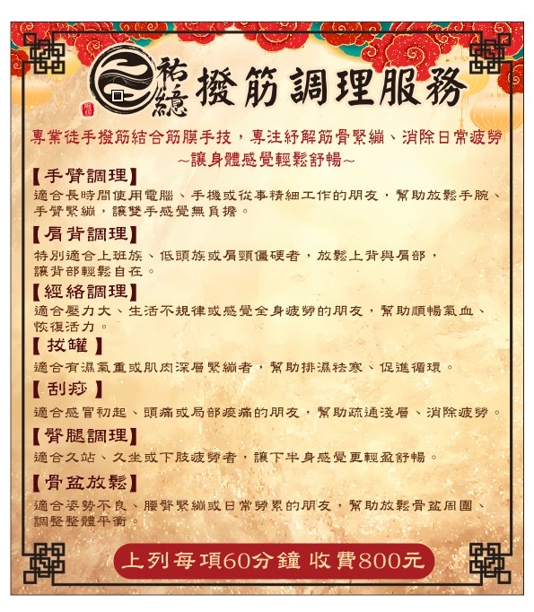 單一部位調理
