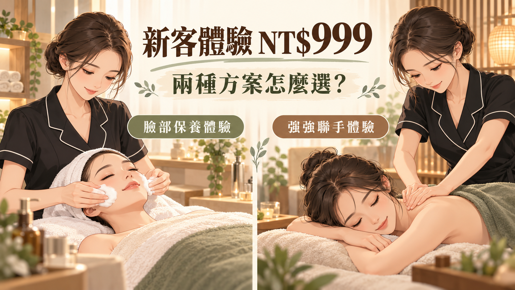 新客體驗 NT$999｜兩種方案怎麼選？