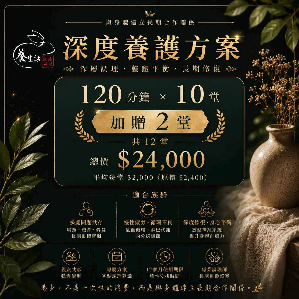 120分鐘套票