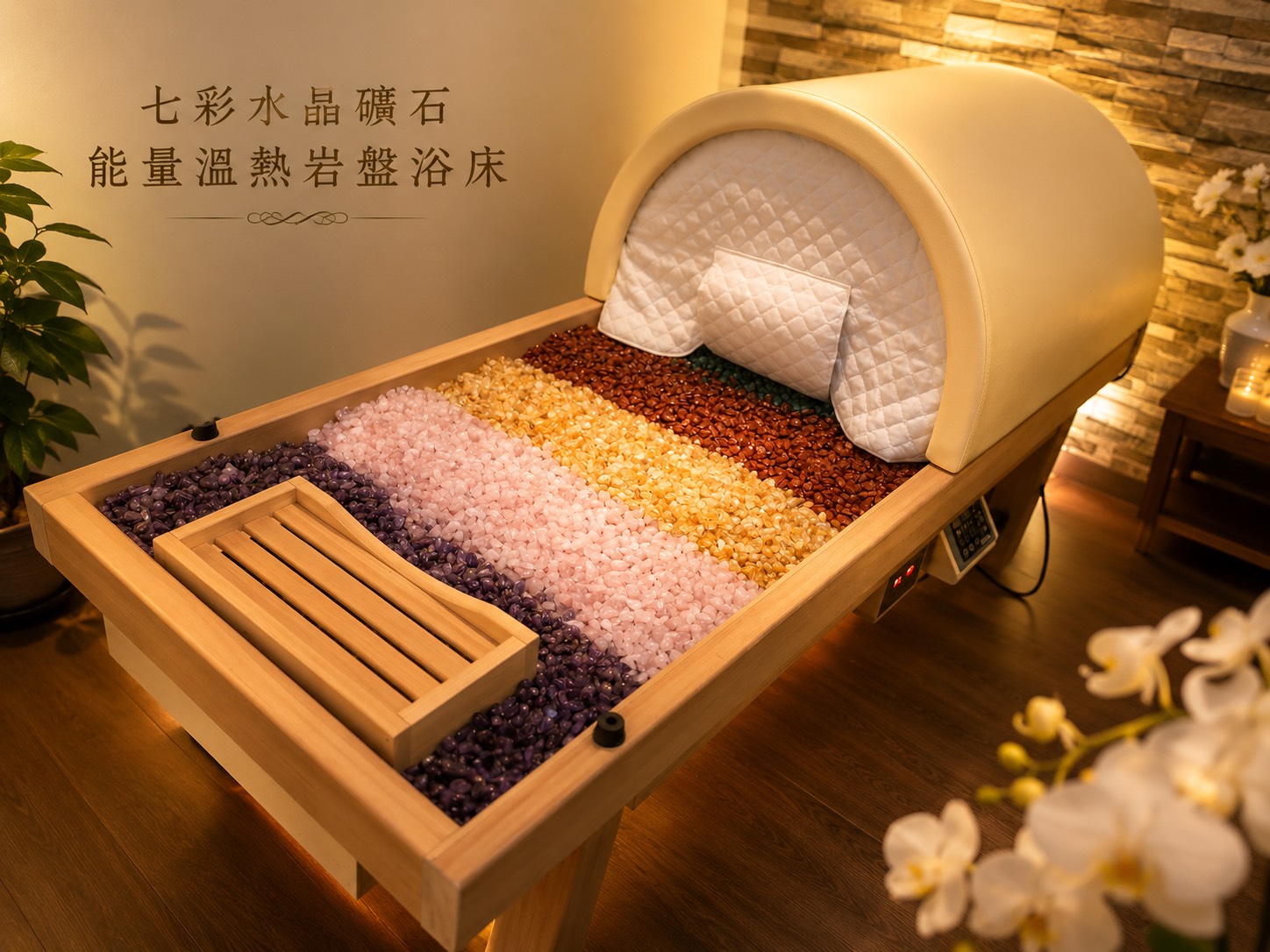 七彩水晶岩盤浴